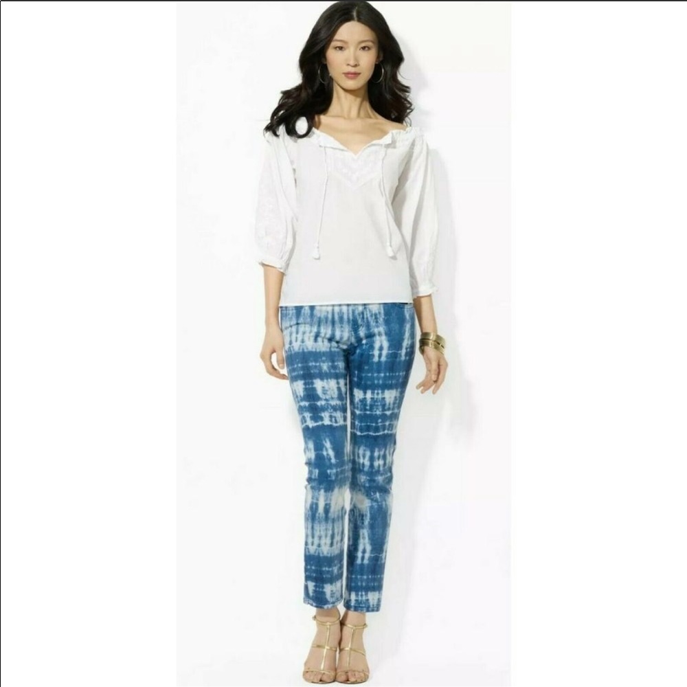 ralph lauren tie dye jeans
